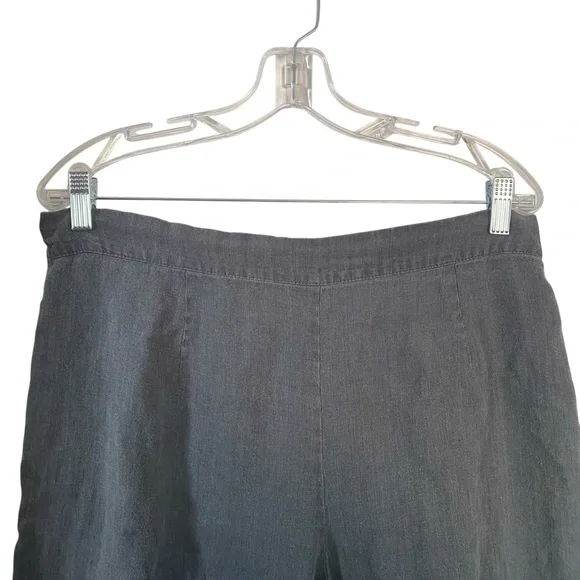 Flax Gray Wide Leg Pants - Picture 3 of 9